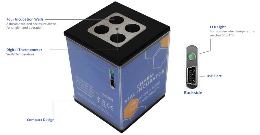 Charm Vial Incubator Instrument Overview