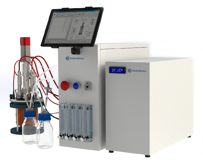 BIO-BOOK Compact Bioreactors for fermentation and cell cultivation